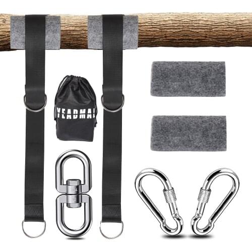 Tree Swing Strap Kids Outdoor Round Mats Saucer Easy Tire Hang Protectors Great for Playground Hammock Backyard and Playroom