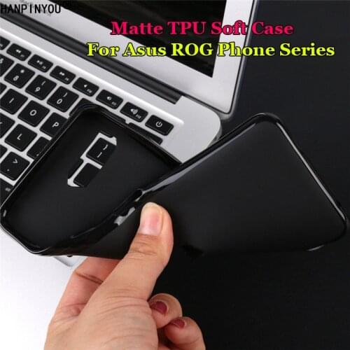Phone Case For Asus ROG Phone II 2 ZS660KL 6.59" Slim Soft TPU Case Gel Comfortable Matte Protection Silicone Cover