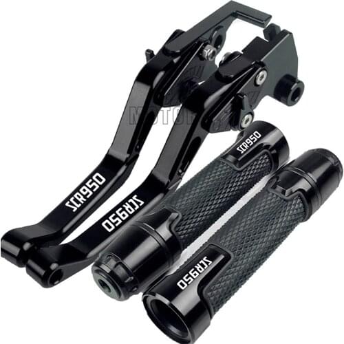 Motorcycle Accessories Adjustable CNC aluminum Short Brake Clutch Levers handlebar handle FOR YAMAHA SCR950 SCR 950 2017-2018