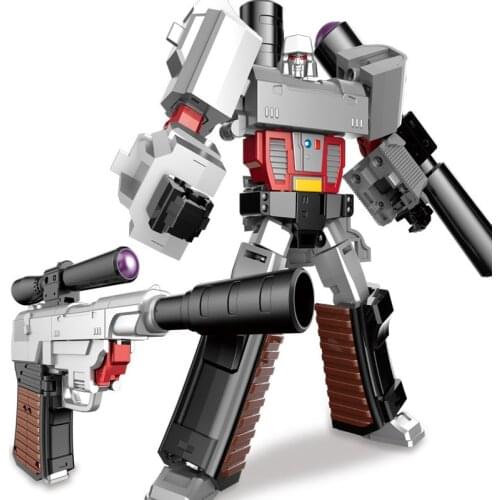 Yuexing Mini 15CM Cool Transformation Boy gun Model Toy Anime Action Figure Robot Alloy Classic Movie Juguetes Kid Gift
