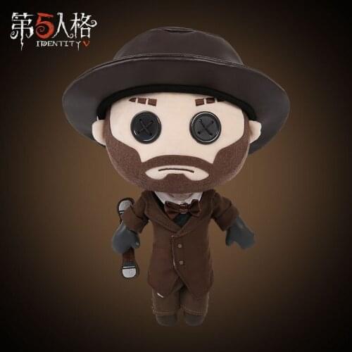 Anime Identity V Survivor Magician Short Plush Doll Pillow Cute Change Clothing Toys Cushion Cartoon Birthday Gifts