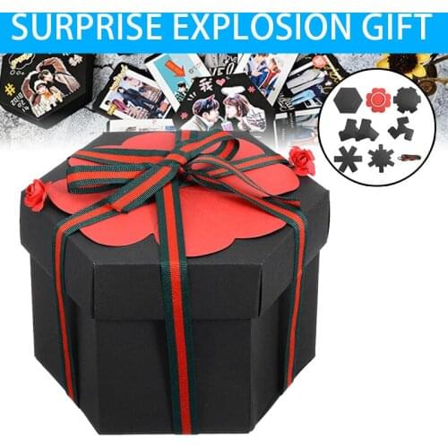 Surprise Handmade Explosion Box Gift Explosion For Anniversary Scrapbook DIY Photo Album Birthday Christmas Gift