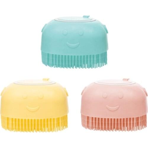 Pet Dog Bath Silicone Brush Comb SPA Shampoo Massage Brush Shower Hair Removal Comb For Dogs Cats Cleaning Grooming Tool Hot Sel
