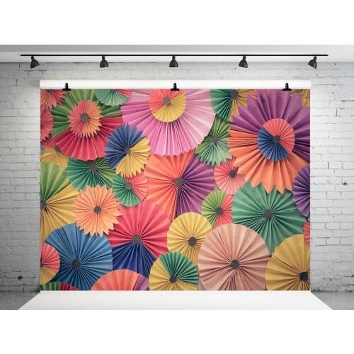 VinylBDS Flower Photography Background 5x7ft Chinese Paper-Cut Art Backgrounds For Photo Studio Children Custom Photo Backdrops