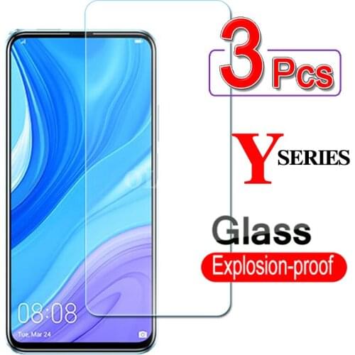 3 Pcs Tempered Glass Film For Huawei Y9a Y9s Screen Protector for huawei y 9 y9 S y 7 y7 y 6 y6 y 5 y5 2019 Screenprotector glas