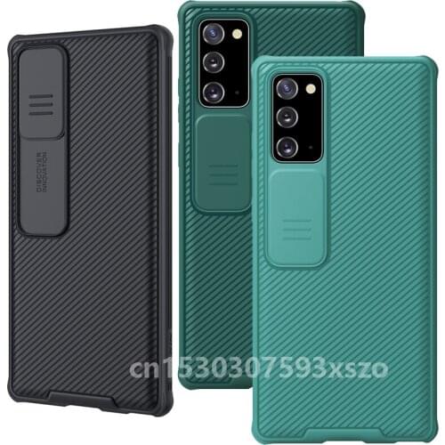 10 PCS for Samsung Galaxy Note 20 Ultra Case Slide Cover Protect Camera Lens Back Case Nillkin