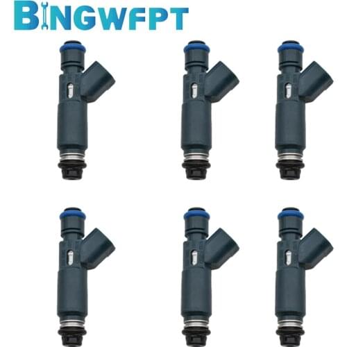 6X Fuel injector For FORD MONDEO 2001-2004 V6 2.5L 2M2E-A7B AJ51-13-250