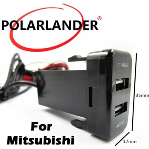 Dual USB interface port 5V 2.1A Car Charger For Nissan/Toyota/Honda/Mitsubishi/Mazda