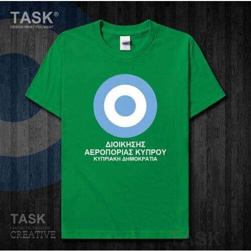 Air Force Cyprus CYP Cypriot CY summer t shirt new Tops Short sleeve clothes Fashion country sports Army Tactical Military 01