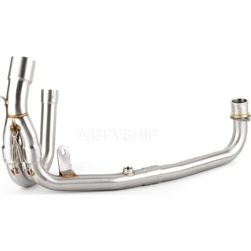 For Ducati Hypermotard 796 2009 2010 2011 2012 Escape Decat Pipe Motorcycle Exhaust Catalyst Delete Header Pipe Cat Eliminator