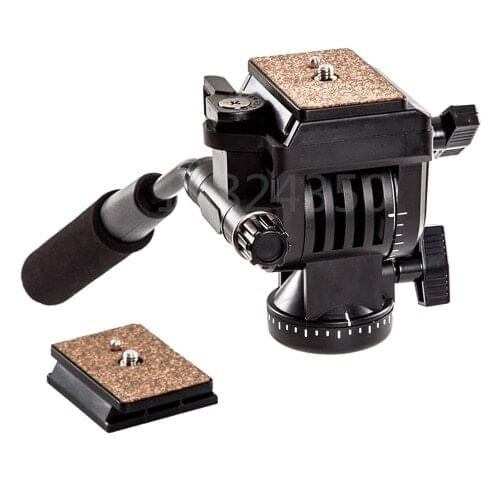 YUNTENG YT950 Hydraulic Pressure Fluid Drag Tripod Head For DSLR DV Video Camera