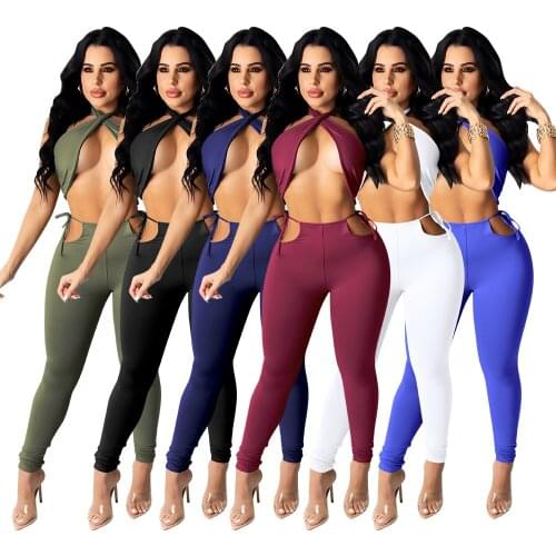 ZKYZWX 2 Piece Set Women Summer Tracksuit Sweat Suits Crop Top and Lace Up Pant Workout Matching Sets Sexy Club Birthday Outfits