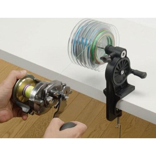 Hot Selling Portable Fishing Line Winder Spooler Machine Multi-Function Fast Spin Reel Tools