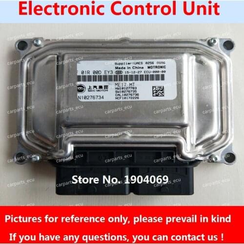 Engine Computer Board F01R00DEY3 F01RB0DEY3 AN10276734 ME17 ECU F01R00DN44 AN10191252 F01RB0DN44 For SAIC Roewe MG Car