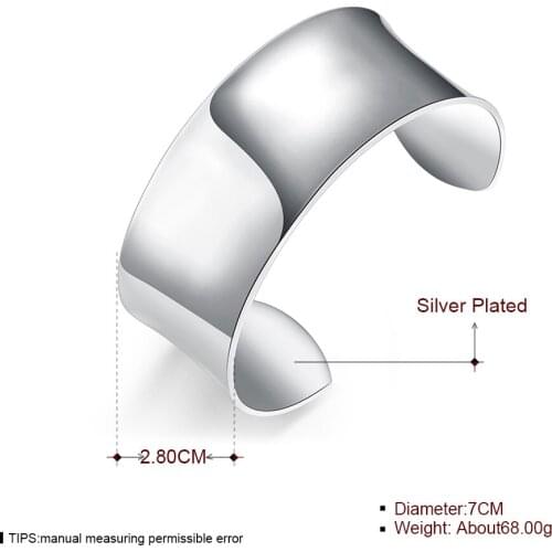 New Exquisite Sterling Silver Bracelet 925 Pure Feminine Bracelet Smooth Opening, Christmas Gift Ornaments