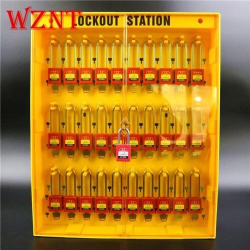 NT-LG14 Combined lockset Hanging board for work station lockset Exclusive Advanced Safety Lockout Station