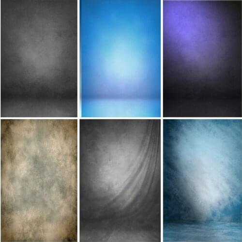 Solid Color Gradient Vintage Photography Backdrops Wedding Newborn Baby Portrait Background For Photo Studio Props 210318MFT-05