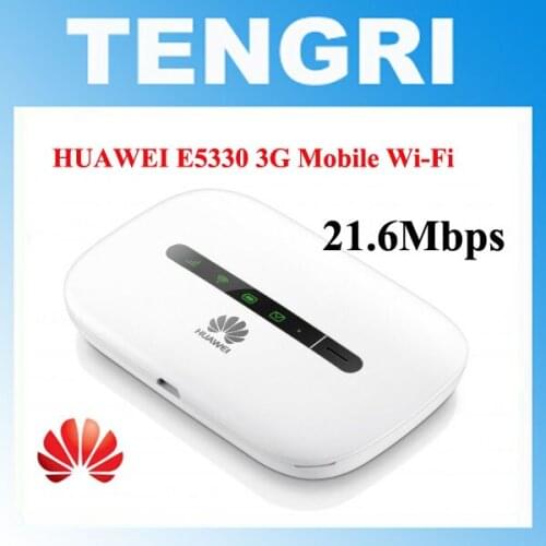 Original Unlocked Huawei E5330 3G Bands 900/2100Mhz 21.6Mbps Wifi Wireless Broadband Router PK E5220 E5332 E5331
