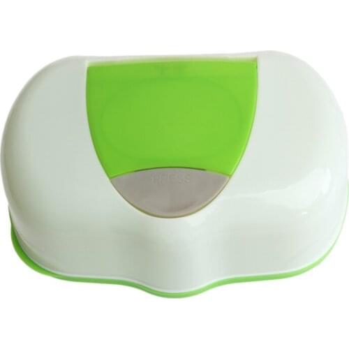 Plastic Wet Wipes Storage Case Box Refillable Container 80 Sheets
