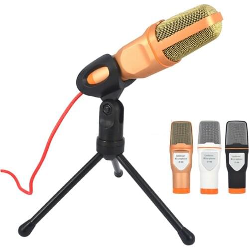 ZK30 SF666 Handheld Wired Microphone Sound Studio Microphone For Computer Mobile Phones Chat PC Laptop Notebook Karaoke