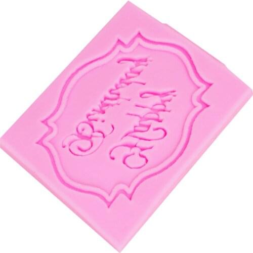 Happy Birthday Silicone Fondant Cake Decoration Mould Chocolate Insert Mould