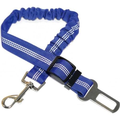 Pet Dog Traction Car Seat Belt Buffer Elastic Reflective Towing Safety Rope dog supplies товары для собак