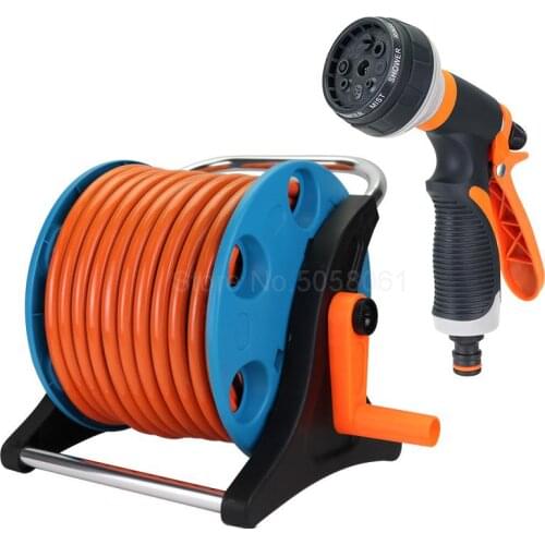 Water pipe storage rack nozzle gardening supplies garden sprinkler tube reel sprinkler watering water frame