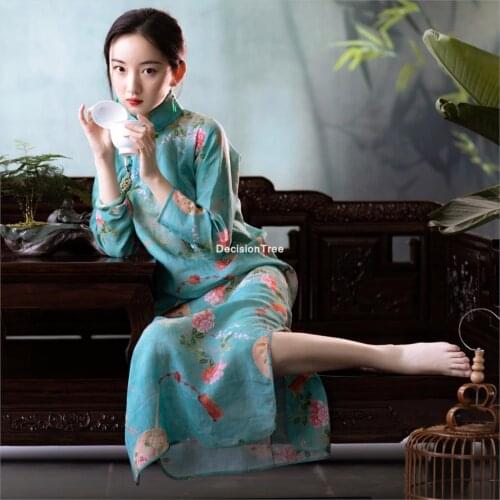 2021 elegant women mermaid qipao sexy cheongsam vestidos female evening party chinese dress traditional chinese cheongsam dress