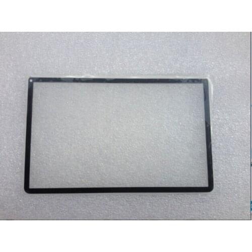 10pcs Black Top Glass Cover for 3DS XL LL Screen Outer Lens Cover Replacement Parts