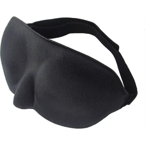 1Pcs 3D Sleep Mask Natural Sleeping Eye Mask Eyeshade Cover Shade Eye Patch Women Men Soft Portable Blindfold Travel Eyepatch