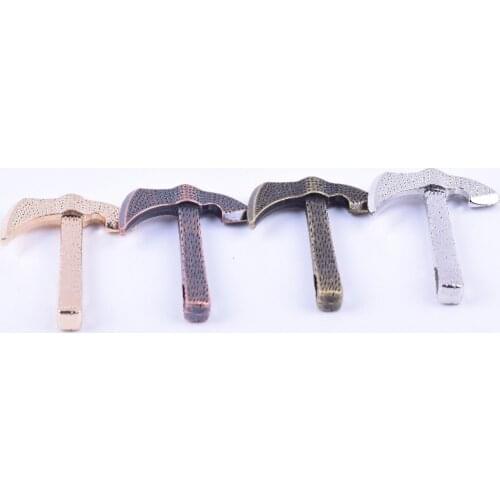 4 Colors--KONMAY 10pcs 8.6x4.2mm Ax Jewelry Clasps for Wrapping Bracelet--CLP1276