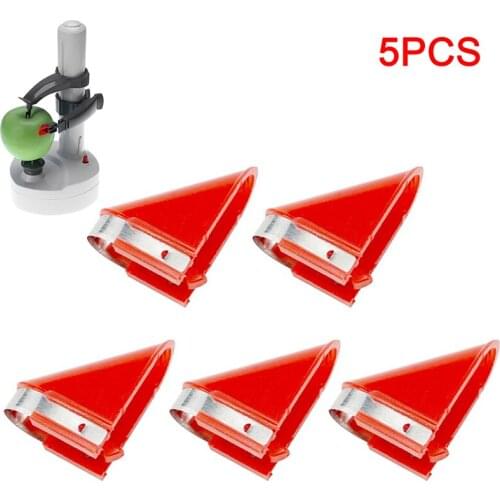 5pcs Practical Automatic Fruit Potato Peeler Blades Replace Kit Household Kitchen Supplies