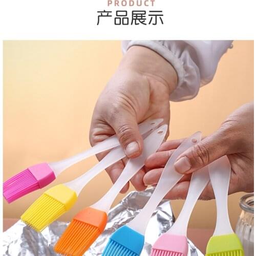 5Pcs Kitchen Gadgets Silicone Oil Brush Bakeware BBQ Brush Pastry Bread Oil Cream Brush For Kitchen Accessories Basting Tools