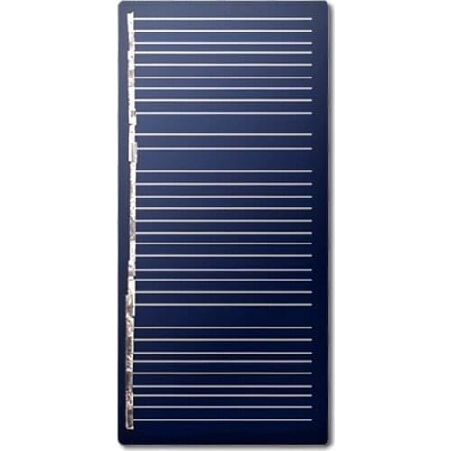 6VDC 40mA 57*28mm 0.22W Solar Panel Standard Epoxy Polycrystalline Silicon DIY Battery Power Charge Module Mini Solar Cell Toy
