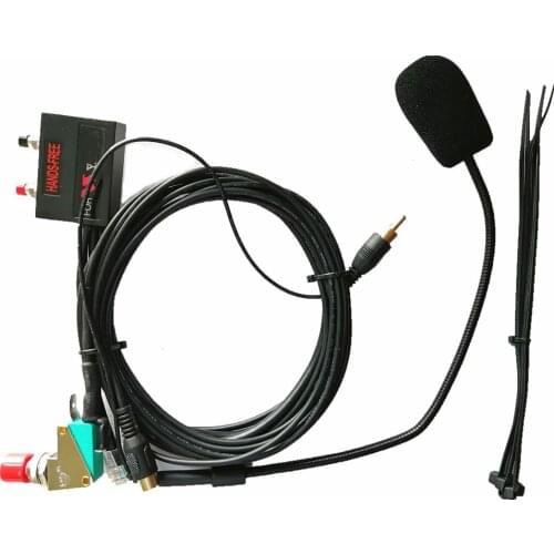 Hands-free Mic Microphones For Yaesu FT-1907 FT-7800 FT-7900R FT-8800 FT-8900R Radio Walkie Talkie Accessories