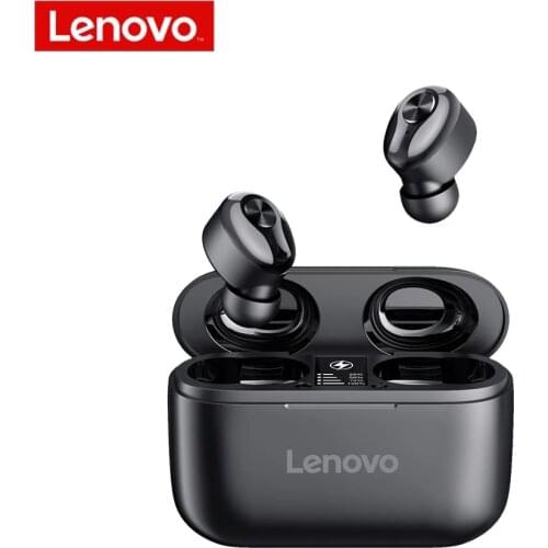 Lenovo HT18 Wireless Headphones TWS Bluetooth-compatible Earphone EarBuds Stereo with Headset Big Battery 1000mAH Charging box