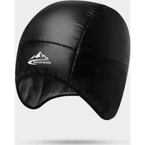 Fleece Cycling Cap Windproof Winter Man Hat Snowboarding Bicycle Cap Women Hat With Earflaps For Outdoor Sport Fishing Running