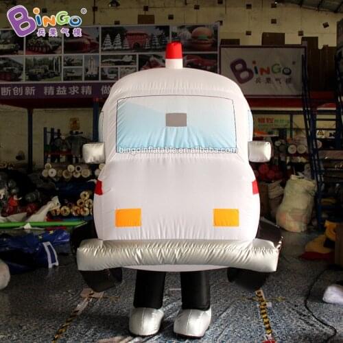 Exquisite Handmade 2mH Inflatable ambulance model for Educational activities / inflatable car toy