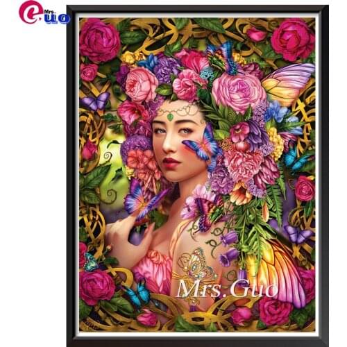 Lights of Fantasy Summer Fairy Queen Diamond Painting 5D DIY Embroidered Mosaic Picture Home Decoration Birthday Gift