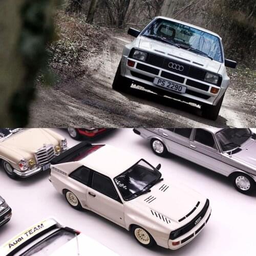 Minichamps 1:43 1984 Audi Sport Quattro SWB Collector Edition Metal Diecast Model Vintage Car Toy Gift