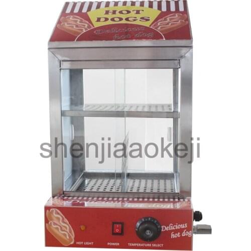 NP-639 Commercial Snack insulation cabinet Electric Sausage Hot Dog Cooker Hotdog Warmer Hot dog Bun insulation cabine 220v1500w