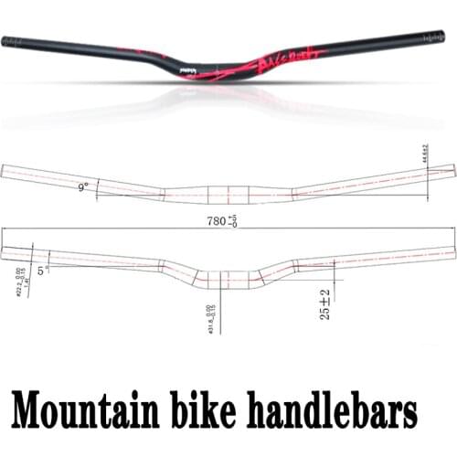 PASS QUEST SNIPER Mountain Bike Handlebar 720MM/780MM *20MM Downhill bicycle Handlebar Bicycle handlebar accessories
