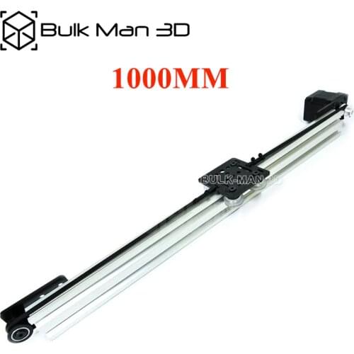 V-Slot NEMA 17 Linear Actuator Bundle Diy Belt Driven Kit with Nema 17 Stepper Motor for 1000mm
