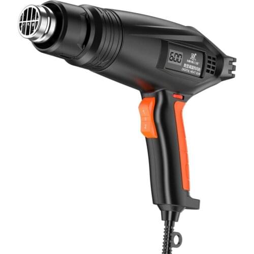220V 2500W Digital Display Heat Gun, Adjustable 2 Temperature, Advanced Electric Heat Gun Power Tool