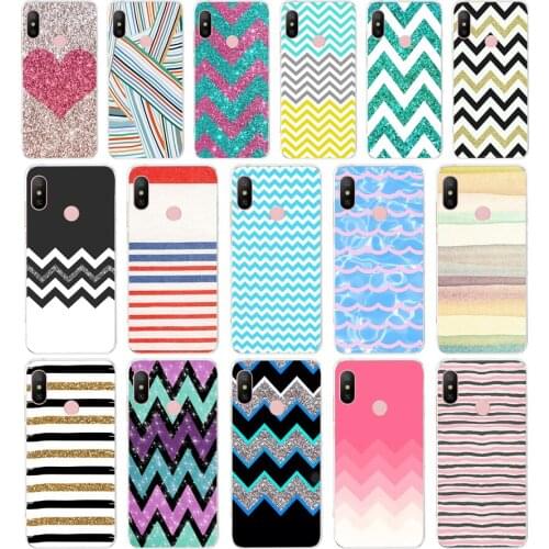 36AA gold pink black Glitter Wave point gift Soft Silicone Tpu Cover phone Case for Xiaomi Redmi 6 Pro 6A 7A Note 6 Pro 7 case