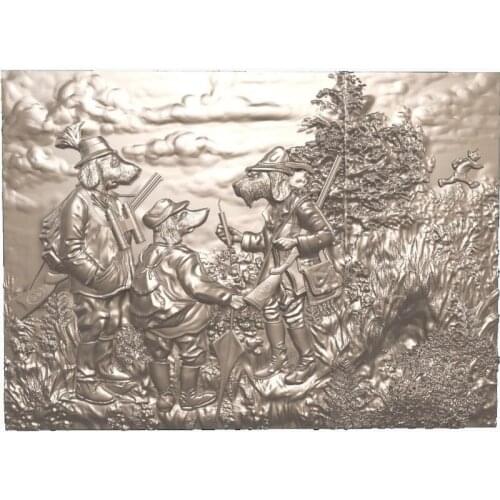 Dog soldiers 3d model STL relief for cnc STL format Palace Dog soldiers 3d model for cnc stl relief artcam vectric aspire