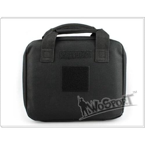 600D Nylon Soft Padded Handgun Case Pistol Magazine Mag Carry Bag Case Tactical Range Pouch Bags