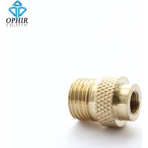 OPHIR Airbrush Adapter AIRBRUSH HOSE ADAPTER M5-0.5 female--1/8"BSP male AIRBRUSH ADAPTERR_AC027