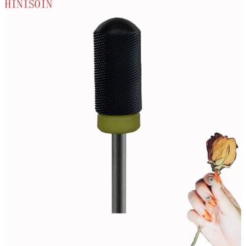 Black Ceramic-5 Pcs/Lot- Nail Drill Bit - Lager Smooth Top Bit - (1104.066)