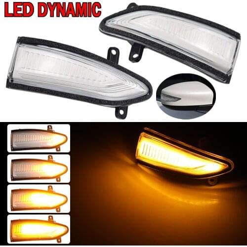 For Nissan Altima, Sylphy 2013-2018 Dynamic Turn Signal LED Side Rearview Mirror Indicator Blinker Repeater Light
